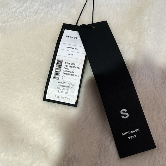 Helmut lang shrunken vest. - Picture 5 of 6